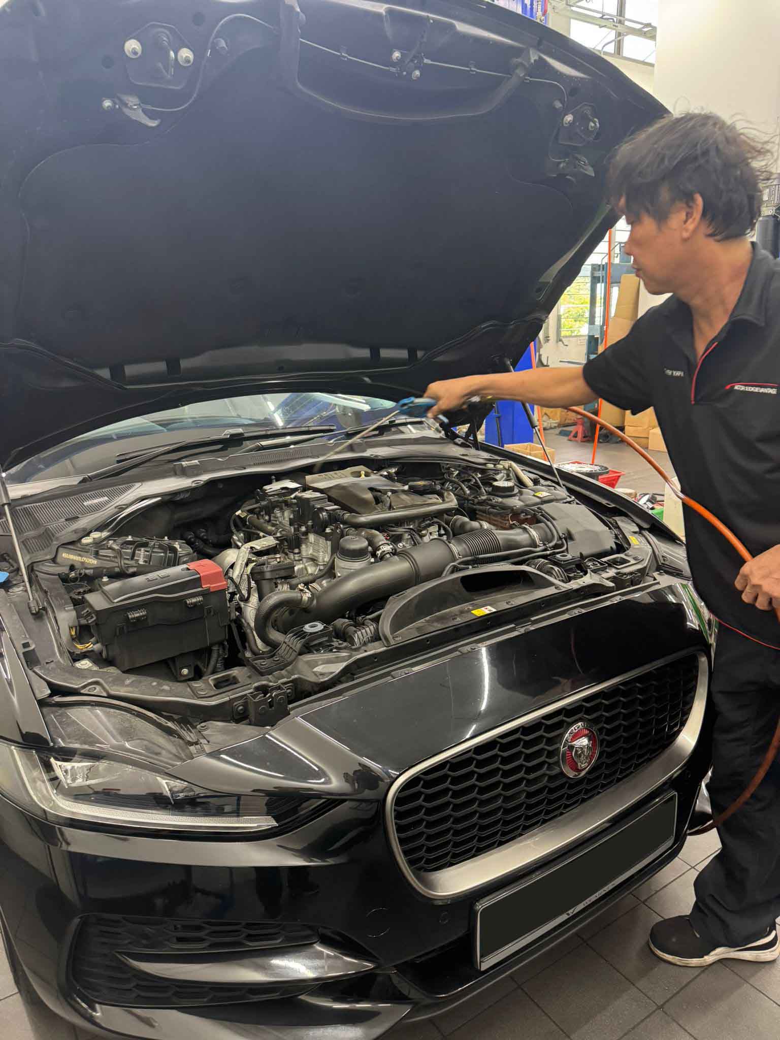 Jaguar workshop for repairs and servicing in Singapore